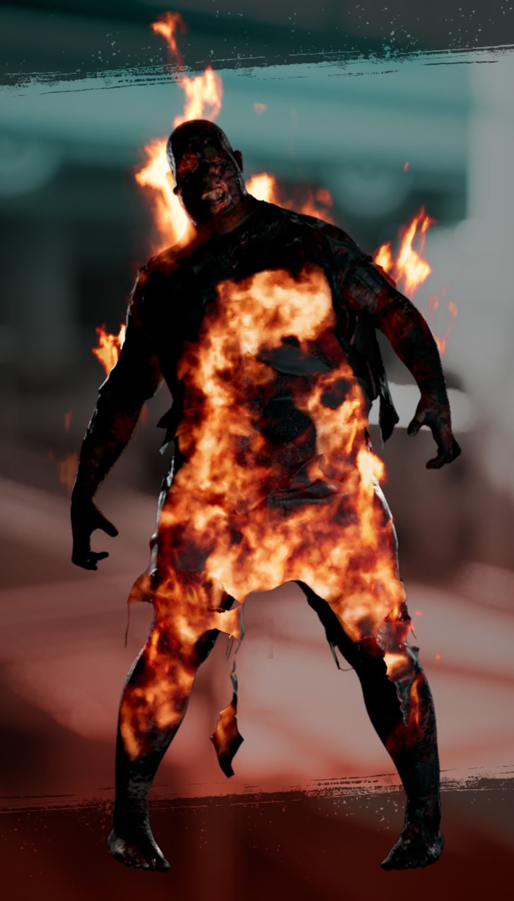 Burning Walker