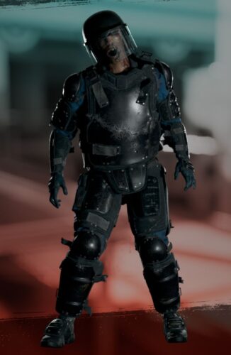Riot Gear Walker